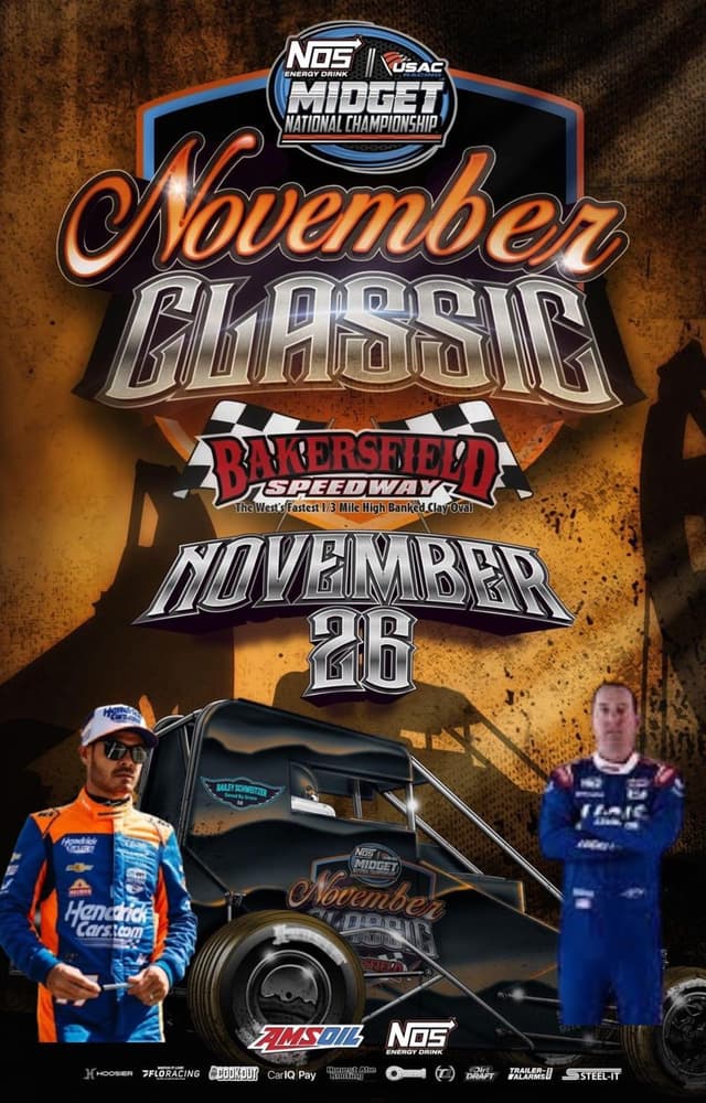 November Classic - NOS Energy Drink USAC National Midgets promo