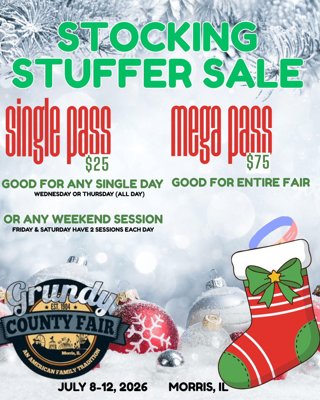 Grundy County Fair Carnival - Ride Passes promo