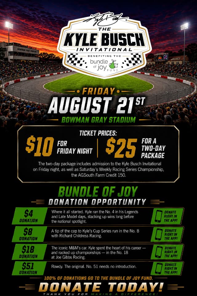 The Kyle Busch Invitational promo