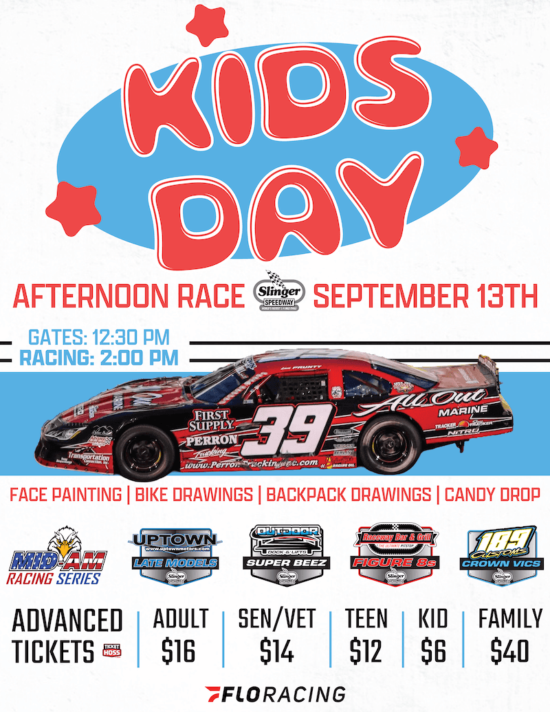 Sunday Racing w/Late Models promo